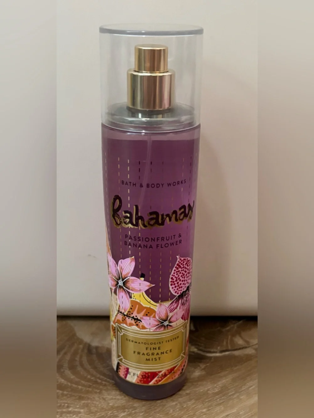 BATH & BODY WORKS BAHAMAS PASSIONFRUIT & BANANA FLOWER FRAGRANCE MIST 8 OZ. NEW